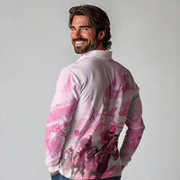Kentucky Horse Racing Oaks Long Sleeve Polo Shirt Lilies For The Fillies