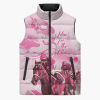 Kentucky Horse Racing Oaks Sleeveless Puffer Jacket Lilies For The Fillies