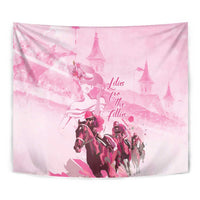 Kentucky Horse Racing Oaks Tapestry Lilies For The Fillies