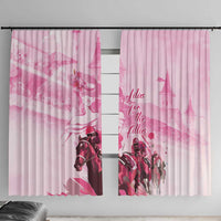 Kentucky Horse Racing Oaks Window Curtain Lilies For The Fillies