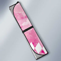 Kentucky Horse Racing Oaks Personalized Auto Sun Shade Filly Lily Flowers Pink Out