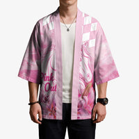 Kentucky Horse Racing Oaks Personalized Kimono Filly Lily Flowers Pink Out