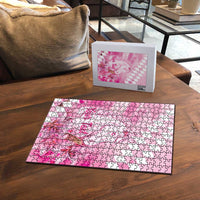 Kentucky Horse Racing Oaks Personalized Puzzle Filly Lily Flowers Pink Out