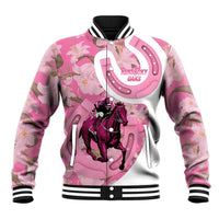 Kentucky Horse Racing Oaks Baseball Jacket Est 1875 Run For The Lilies