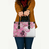 Kentucky Horse Racing Oaks Leather Bag Est 1875 Run For The Lilies