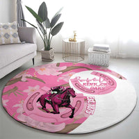 Kentucky Horse Racing Oaks Round Carpet Est 1875 Run For The Lilies