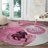 Kentucky Horse Racing Oaks Round Carpet Est 1875 Run For The Lilies