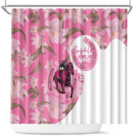Kentucky Horse Racing Oaks Shower Curtain Est 1875 Run For The Lilies