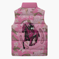 Kentucky Horse Racing Oaks Sleeveless Puffer Jacket Est 1875 Run For The Lilies