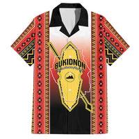 Personalised Bukidnon Philippines Family Matching Long Sleeve Bodycon Dress and Hawaiian Shirt The Food Basket of Region X