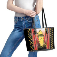 Personalised Bukidnon Philippines Leather Tote Bag The Food Basket of Region X