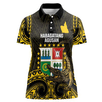 Agusan del Sur Philippines Women Polo Shirt Habagatang Agusan Lolong