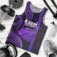 personalised-hawaiian-islands-men-tank-top-kauai-map-purple-kanaka-with-kakau