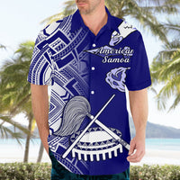 Polynesian Pride American Samoa Hawaiian Shirt July 4 Independence Day - Wonder Print Shop