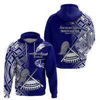Polynesian Pride American Samoa Hoodie July 4 Independence Day - Wonder Print Shop