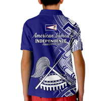 Polynesian Pride American Samoa Polo Shirt for Kid July 4 Independence Day - Wonder Print Shop