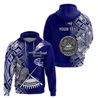 Custom American Samoa Hoodie July 4 Independence Day - Wonder Print Shop