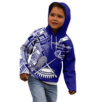 Personalised American Samoa Kid Hoodie July 4 Independence Day - Wonder Print Shop