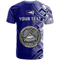 Personalised American Samoa T Shirt July 4 Independence Day - Wonder Print Shop