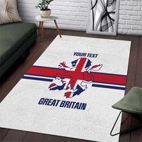 Custom Great Britain Hockey Area Rug 2025 Go Champions