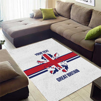 Custom Great Britain Hockey Area Rug 2025 Go Champions