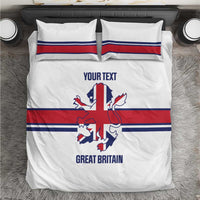 Custom Great Britain Hockey Bedding Set 2025 Go Champions