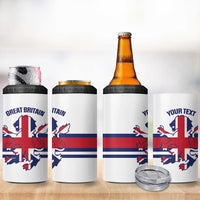 Custom Great Britain Hockey 4 in 1 Can Cooler Tumbler 2025 Go Champions