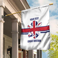 Custom Great Britain Hockey Garden Flag 2025 Go Champions