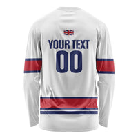 Custom Great Britain Hockey Long Sleeve Shirt 2025 Go Champions
