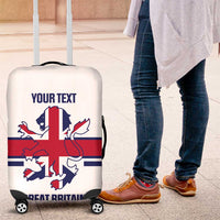 Custom Great Britain Hockey Luggage Cover 2025 Go Champions