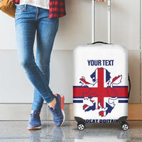 Custom Great Britain Hockey Luggage Cover 2025 Go Champions