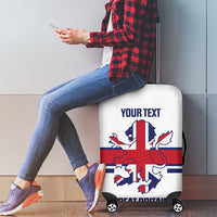 Custom Great Britain Hockey Luggage Cover 2025 Go Champions