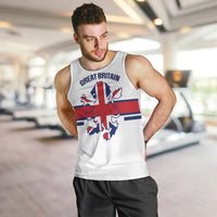 Custom Great Britain Hockey Men Tank Top 2025 Go Champions