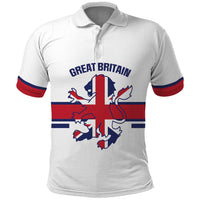 Custom Great Britain Hockey Polo Shirt 2025 Go Champions
