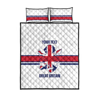 Custom Great Britain Hockey Quilt Bed Set 2025 Go Champions