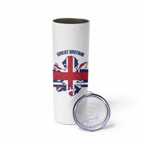 Custom Great Britain Hockey Skinny Tumbler 2025 Go Champions