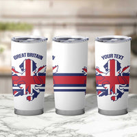 Custom Great Britain Hockey Tumbler Cup 2025 Go Champions