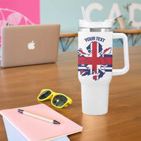 Custom Great Britain Hockey Tumbler With Handle 2025 Go Champions
