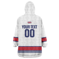 Custom Great Britain Hockey Wearable Blanket Hoodie 2025 Go Champions
