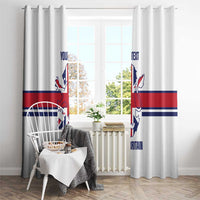 Custom Great Britain Hockey Window Curtain 2025 Go Champions