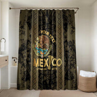 Custom Mexico Football Bathroom Set 2025 El Tri Champions Gold Color - Wonder Print Shop