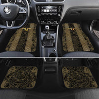 Custom Mexico Football Car Mats 2025 El Tri Champions Gold Color - Wonder Print Shop