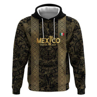 Custom Mexico Football Hoodie 2025 El Tri Champions Gold Color - Wonder Print Shop
