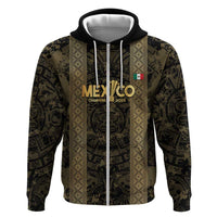 Custom Mexico Football Hoodie 2025 El Tri Champions Gold Color - Wonder Print Shop
