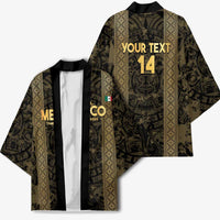 Custom Mexico Football Kimono 2025 El Tri Champions Gold Color - Wonder Print Shop