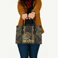 Custom Mexico Football Leather Bag 2025 El Tri Champions Gold Color - Wonder Print Shop