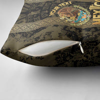 Custom Mexico Football Pillow Cover 2025 El Tri Champions Gold Color - Wonder Print Shop