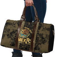 Custom Mexico Football Travel Bag 2025 El Tri Champions Gold Color - Wonder Print Shop