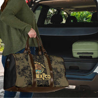 Custom Mexico Football Travel Bag 2025 El Tri Champions Gold Color - Wonder Print Shop