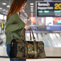 Custom Mexico Football Travel Bag 2025 El Tri Champions Gold Color - Wonder Print Shop